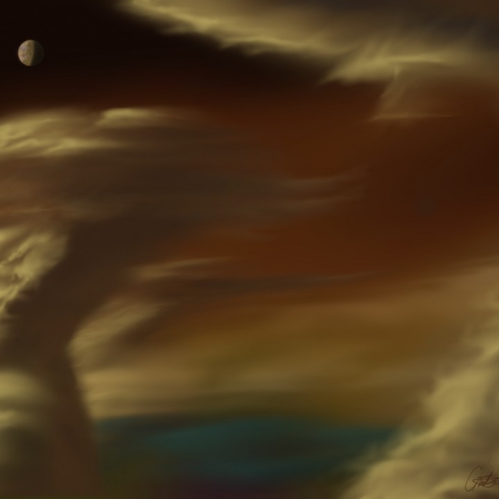 Anvil Clouds on Jupiter
